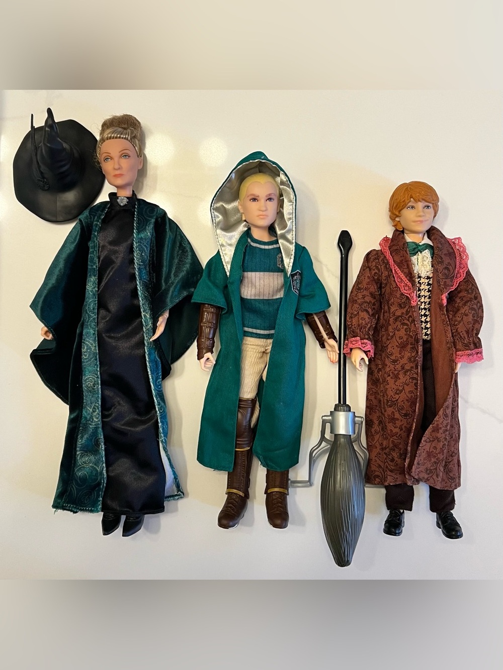 Minerva McGonagall, Quidditch Draco Malfoy & Yule Ball Ron Weasley